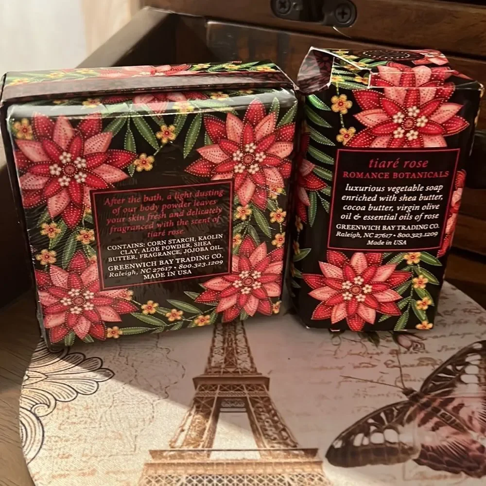 Tiare Rose pretty packaging